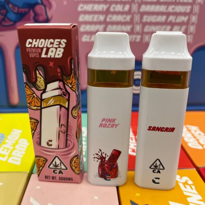 Вейп-пристрій порожній одноразовий Choise Labs Disposable Vape Pen (Двокамерний 1мл+1мл)