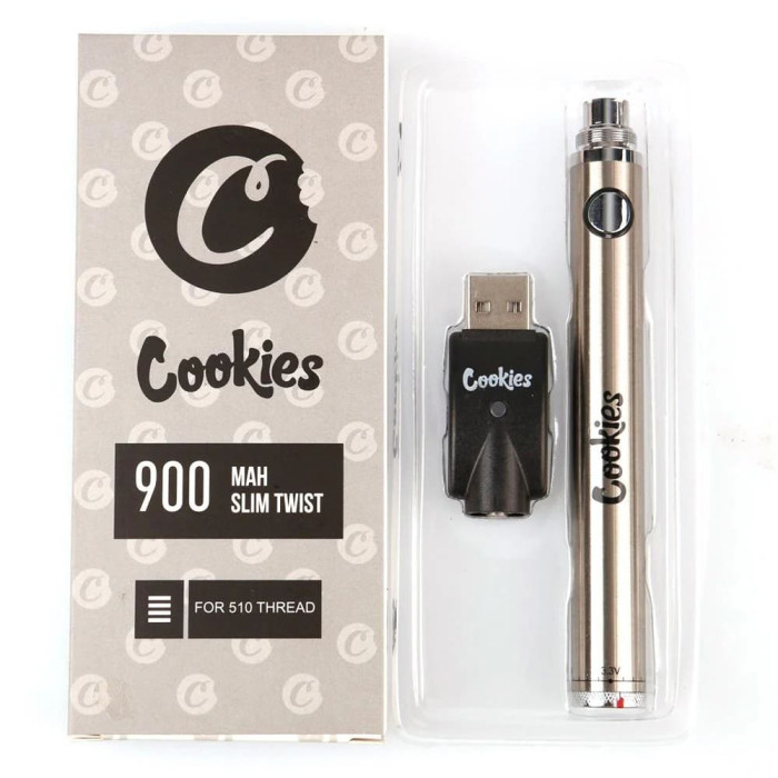 Аккумулятор для Вейп-картріджа Cookies Adjustable 510 Battery 900mAh